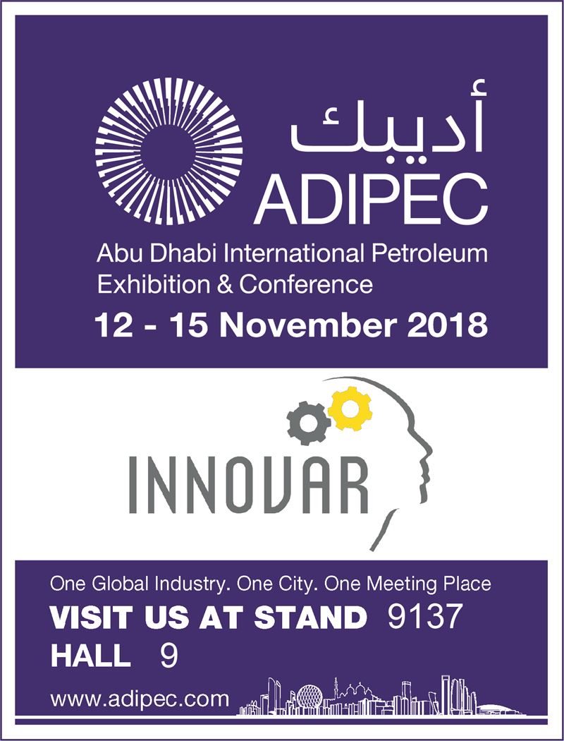 Innovar Solutions AS Will Attend the 2018 Abu Dhabi International Petroleum Exhibition & Conference