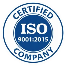 ISO 9001:2015 certified company