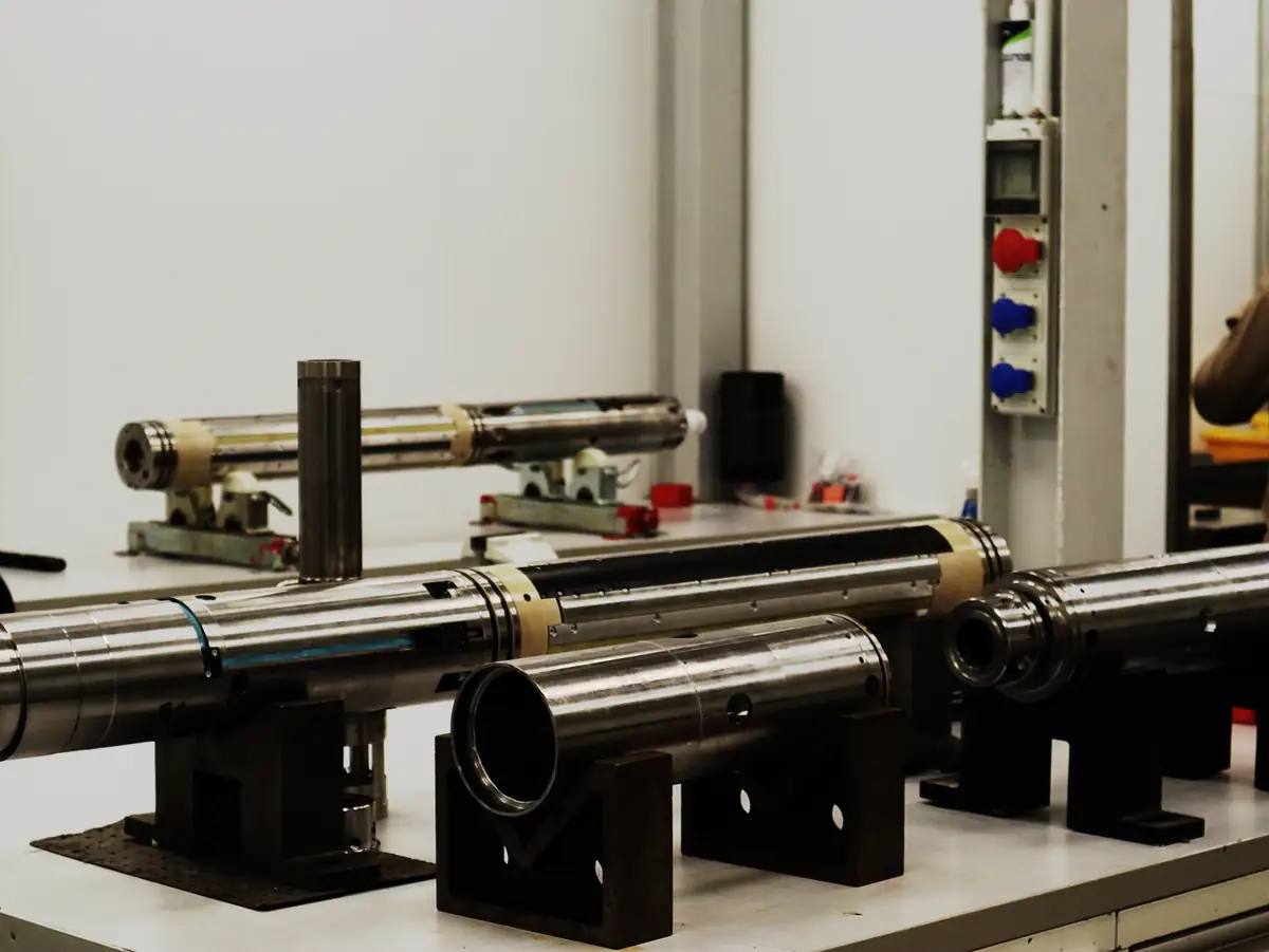 Innovar magnet tools on racks in the workshop in Sola